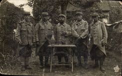Real photo Militaria Soldiers