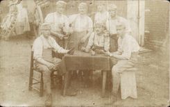 Real photo Militaria Soldiers