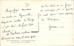 Granville - Vue Generale du Port - CPA 