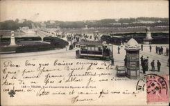 Tours - Vue d ensemble et du Pont - CPA 