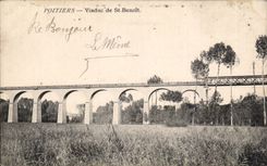 Poitiers - Viaduct of Saint Benoit - CPA