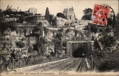 Poitiers - the Slope of Cagouillere - CPA