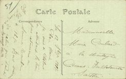 Trawl-nets on the Marne - the Place and Town hall - CPA