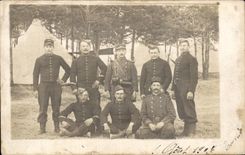 Real photo Militaria Soldiers