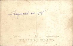 Real photo Soldat decorates Militaria