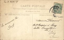 Real photo Sens 1907 Militaria Soldiers