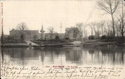 Marly port - Island the Cabin - CPA