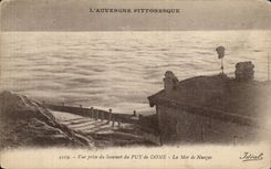 Seen from Summit of Puy de Dome - CPA
