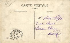 Cauterets - Tourists in front of Hotel of the Hostesse Queen - - CPA