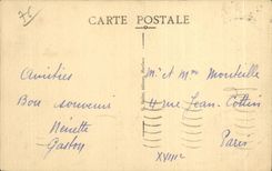 Tancarville - Sight of the Castle - CPA