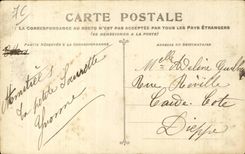 Tancarville - Tours - Entering of the Castle - CPA