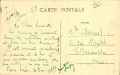 Tancarville - Entrance of the Castle - CPA