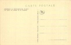 Tancarville - Ruines de la Chapelle - CPA