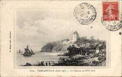 Tancarville - Le Chateau au XVI siecle - CPA 