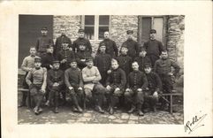 Real photo Militaria Soldier