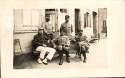 Real photo Militaria Soldiers