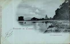 Cannes - Souvenir - Island Saint Honorat - CPA
