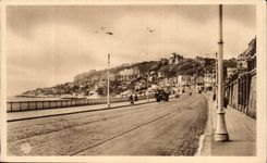 Le Havre - bulevar Albert I y direccion de Sainte - CPA