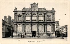 Le Havre - el museo - CPA