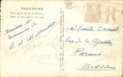 Tourcoing - Parc de la Fin de la Guerre - CPA 