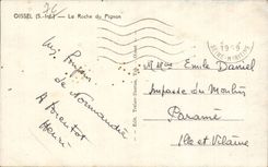 Oissel - the Rock of the Pinion - CPA