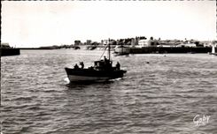 Croix de Vie - llegada un barco del pecado - CPA