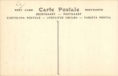 Pierrefonds - vista en el castillo - CPA