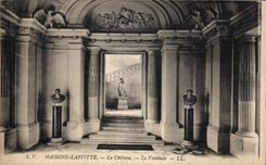 Laffitte houses - the Castle - Vestible - CPA