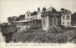 Santo GermAn en el martillo de Laye - la casa Enrique IV - CPA