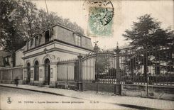 Tours - Lycee Descartes - Entree Principale - CPA 