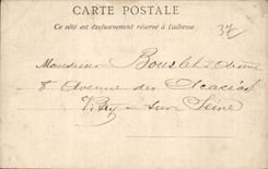 Tours - Lycee Descartes - Entree Principale - CPA 