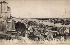 Saumur - View on the Loire - CPA