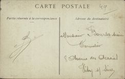 Saumur - View on the Loire - CPA