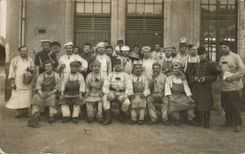 Real photo Militaria Soldiers Cooks Cooks