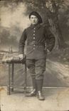 PHOTOGRAPH Militaria Soldier Alpine hunter 1922