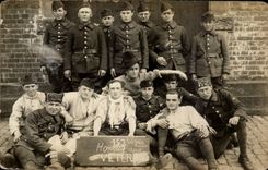 PHOTOGRAPH Militaria Soldiers Mulhouse 1930