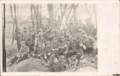 Real photo Militaria Soldiers