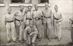 Real photo Militaria Soldiers