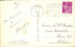 Surroundings of Soulliac - Valley of the Dordogne - CPA