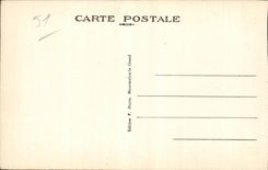 Camp of Trawl-nets - Allee Central - CPA