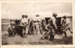 Camp of Trawl-nets - Artillery to the Militaria Operations - CPA