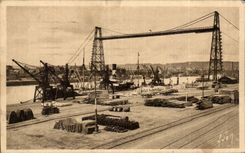 Rouen - the Transporter bridge - CPA