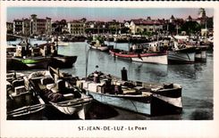 Saint Jean de Luz - Le Port - CPA 