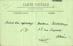 Antibes - el lugar nacional - CPA