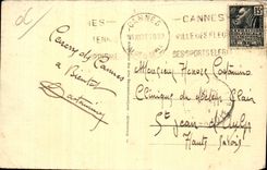 Cannes - the Port - CPA