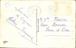 Cagnes en el mar - la aldea vieja - visto de Collettes - CPA