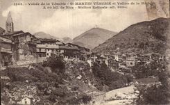 Saint Martin Vesubie - Estival Station - CPA