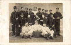 Real photo Militaria Soldiers