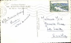 Saint Martin Vesubie - View - CPA