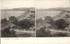 Cannes the Small cross - Stereoscopic Chart - CPA